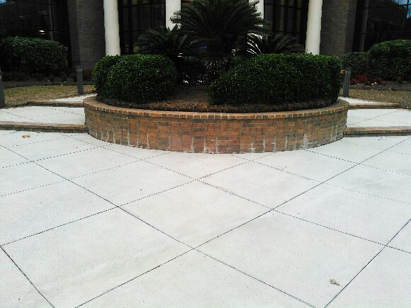 After Power Wash Patio Pavers