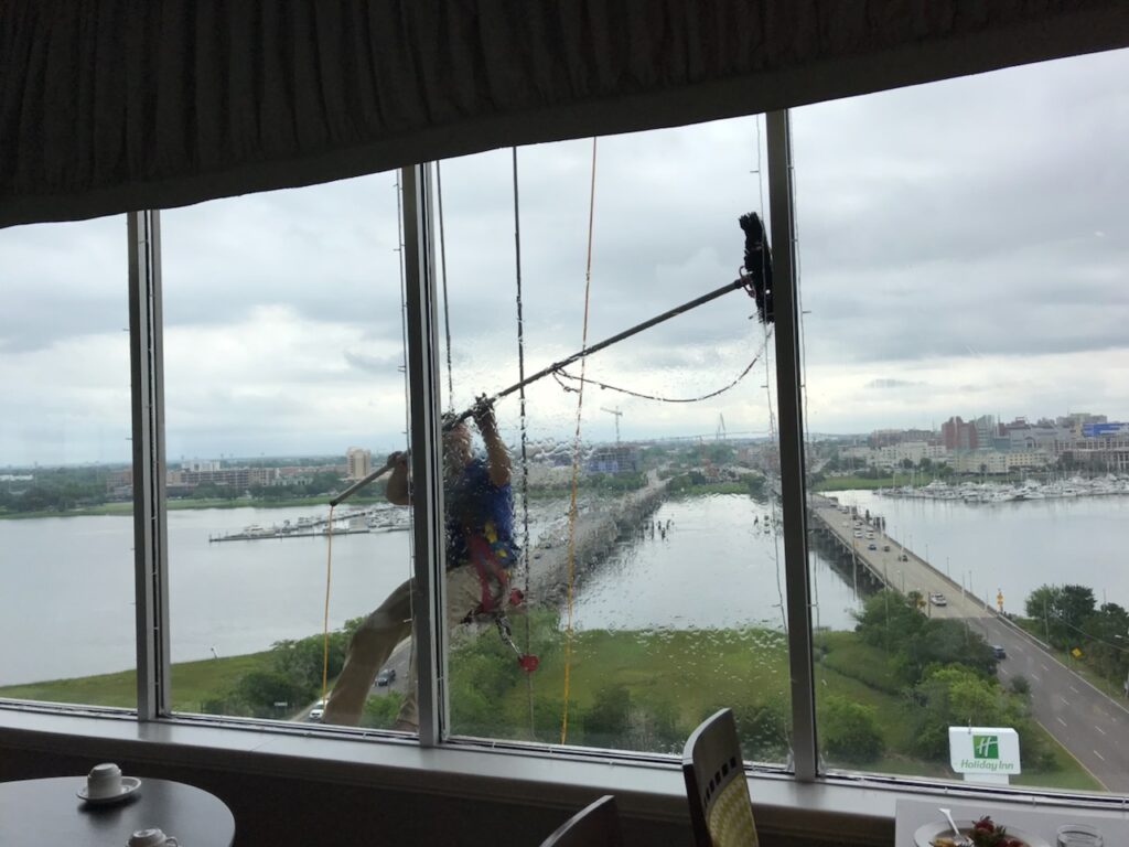 High Rise Window Cleaning Near Me Charleston SC