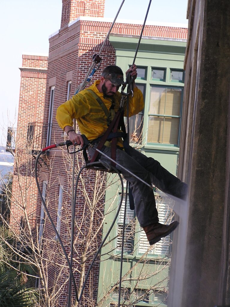 high rise window cleaning