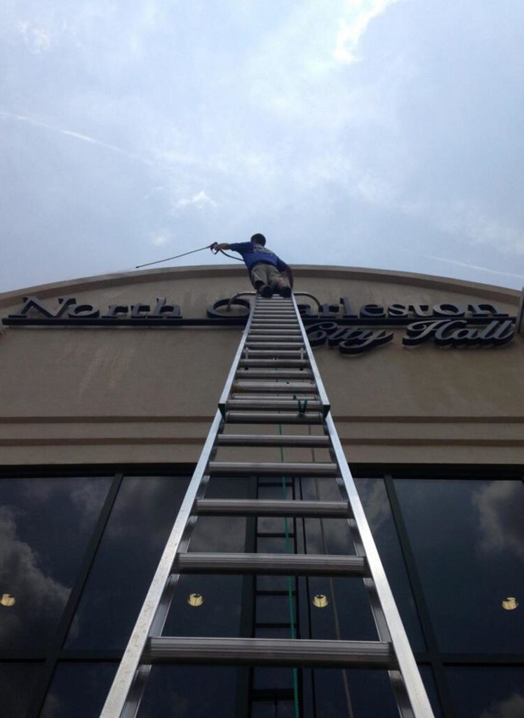 Commercial or Residential Roof Washing Services